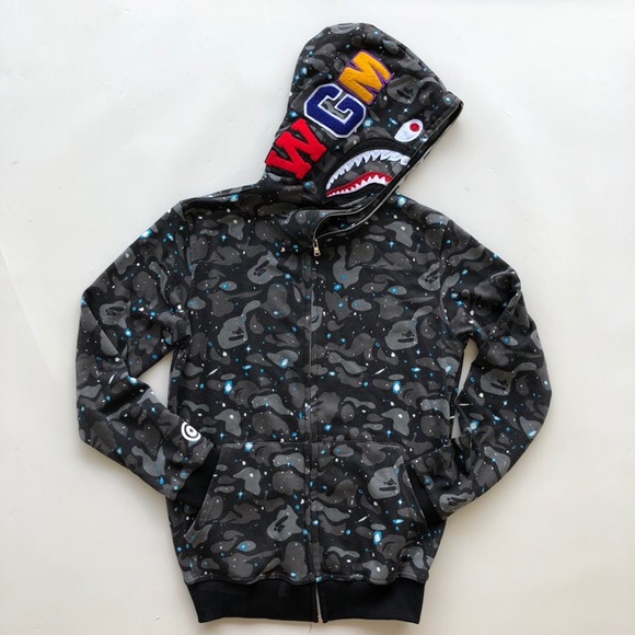 Shop Bape Shark Hoodie Galaxy | UP TO 52% OFF